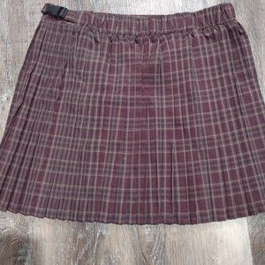Wild Fable Skater Plaid Skirt NWOT